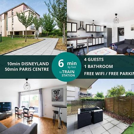 Les Paves De Prague - Appartement Pour 4 A 10 Minutes De Disneyland Paris Montévrain Exteriér fotografie